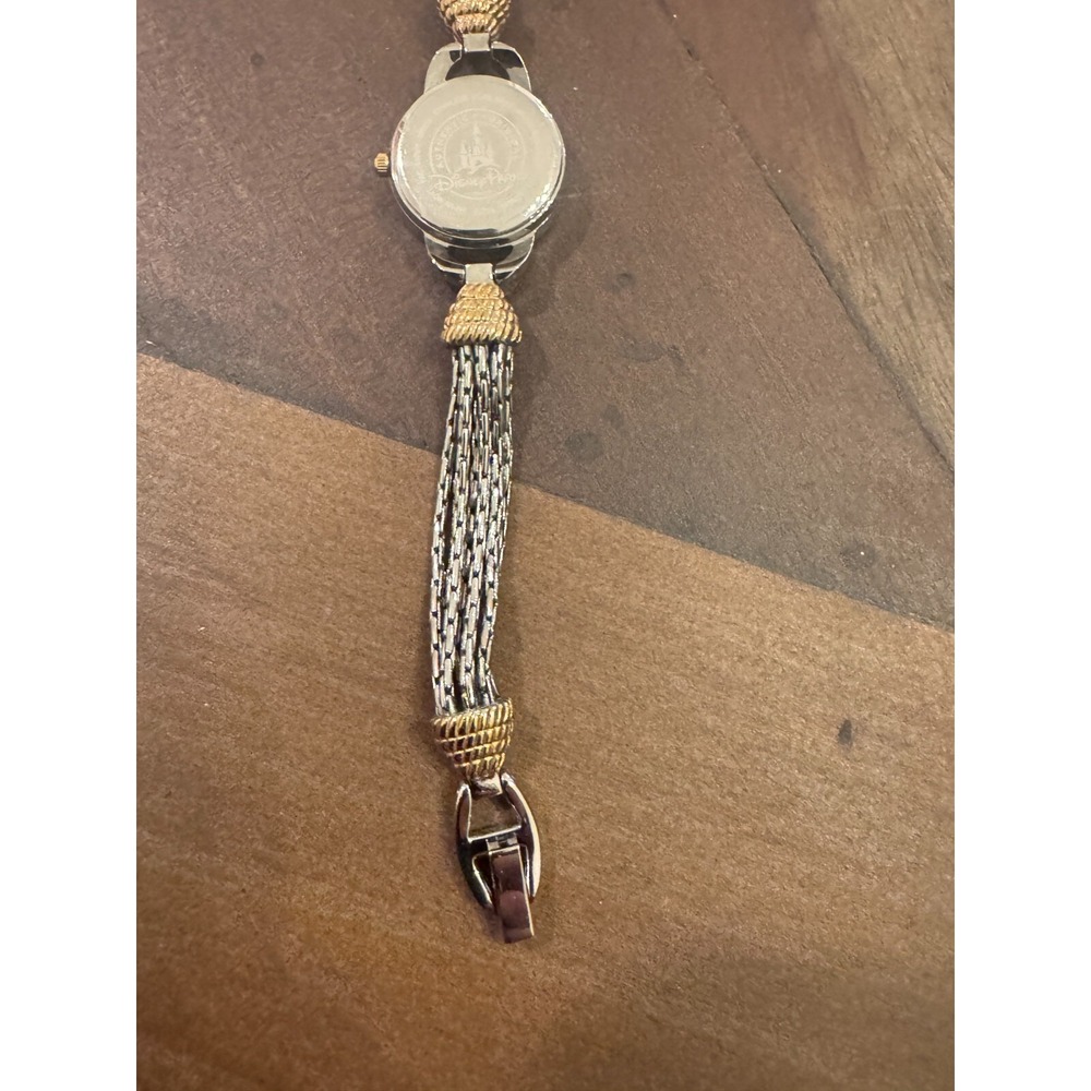 Disney Parks Minnie Mouse Two-Tone Bracelet Watch Original Authentic Disney Pink - Picture 13 of 16